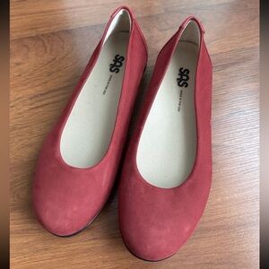 SAS Women's Red Flats